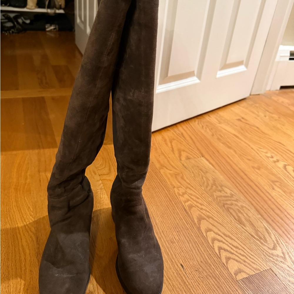 Tory Burch Brown Suede Women's Boots